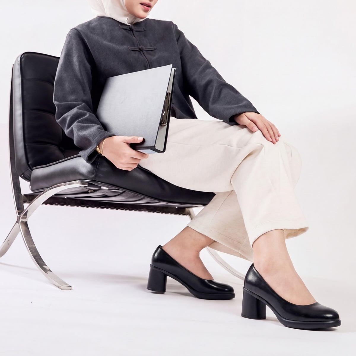Karla Pump Block Heel