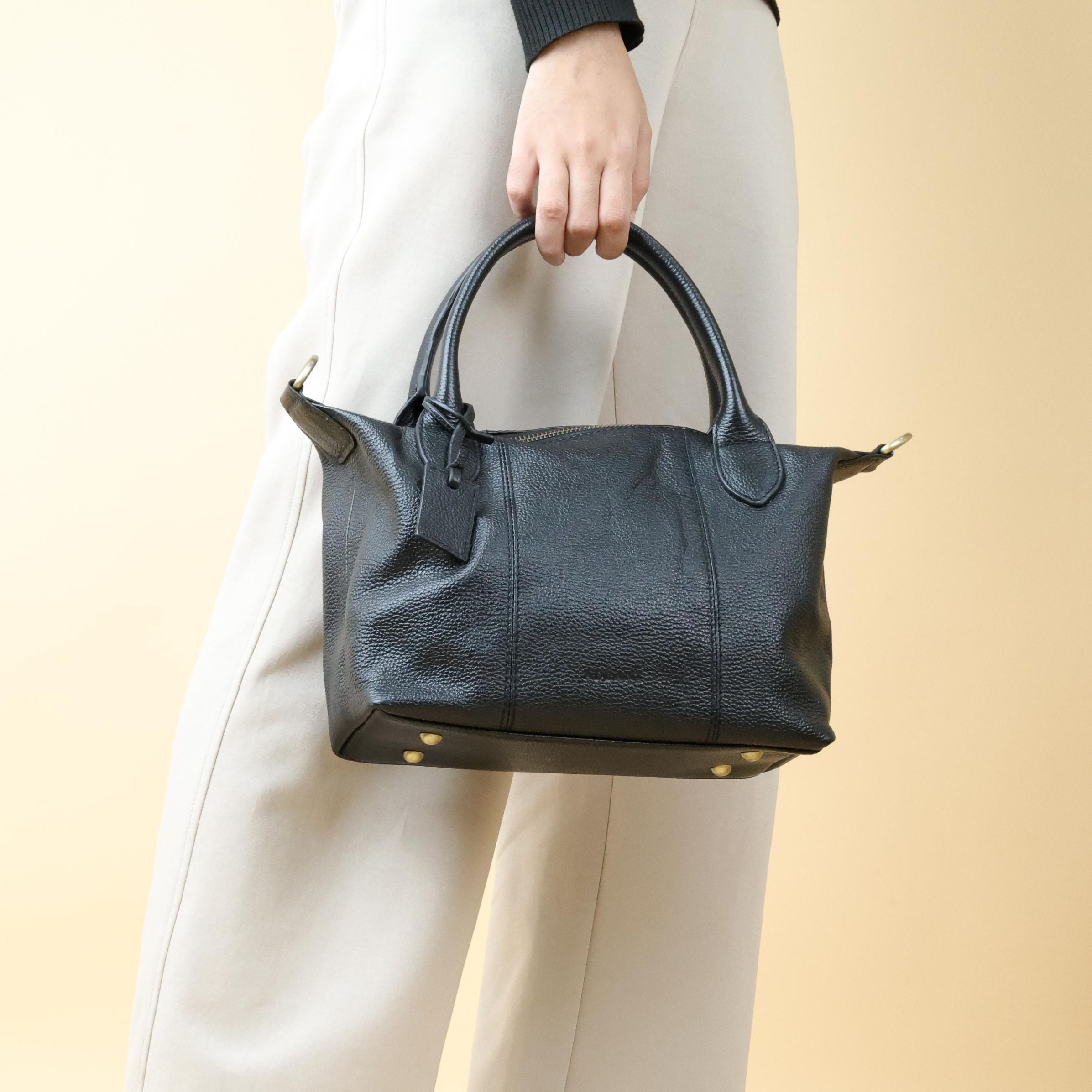 Siena Leather Tote Bag by ADRANI