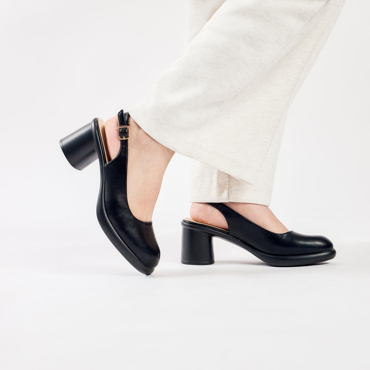 Stella Slingback Block Heel