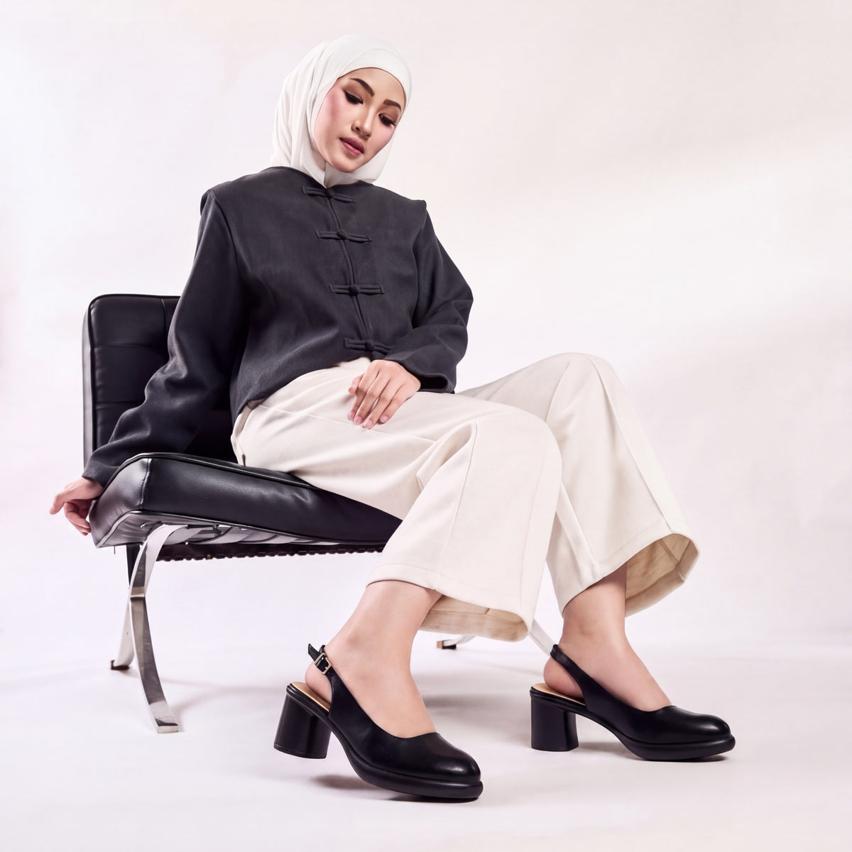 Stella Slingback Block Heel