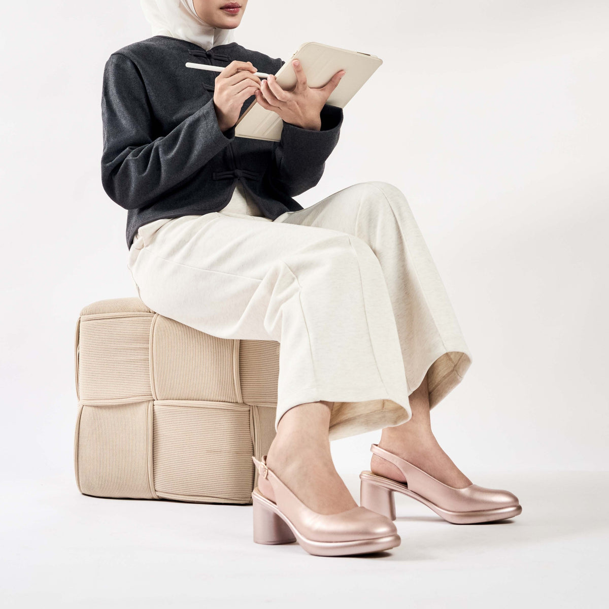 Stella Slingback Block Heel