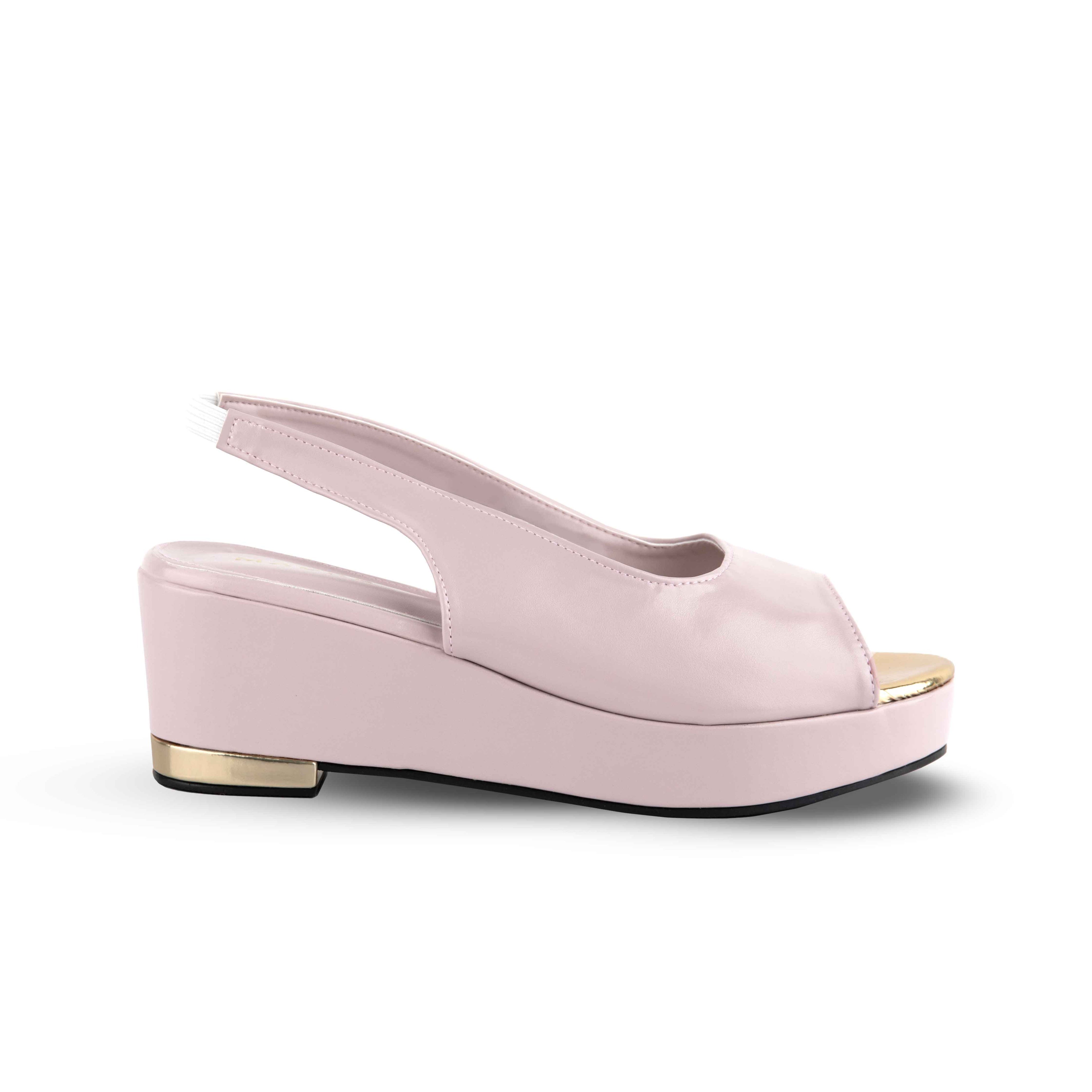 Defect Dhea Slingback Peep Toe Wedge