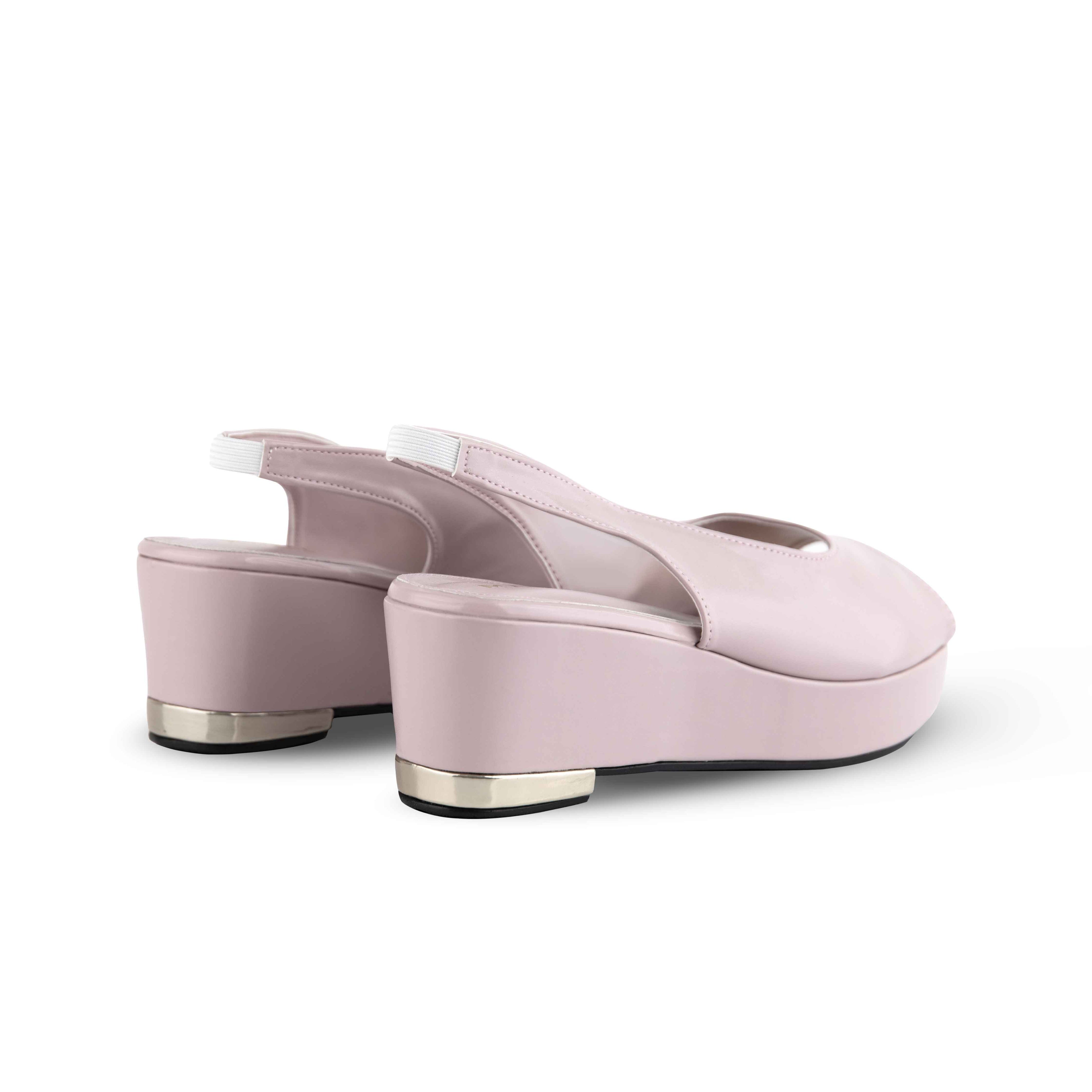 Defect Dhea Slingback Peep Toe Wedge