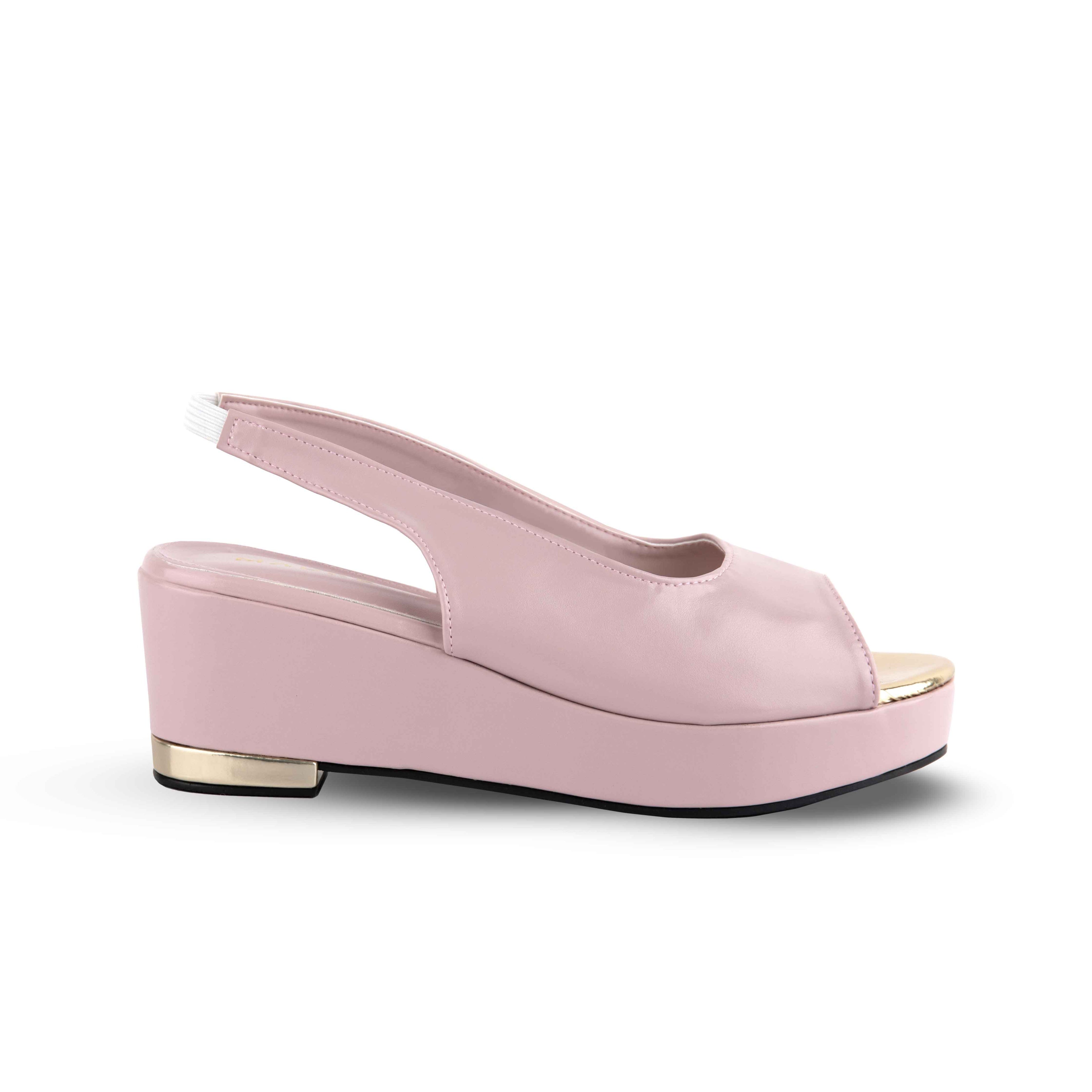 Defect Dhea Slingback Peep Toe Wedge