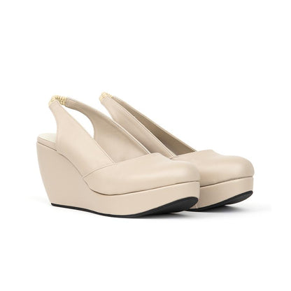 Reana Wedges Madre 35 Beige 