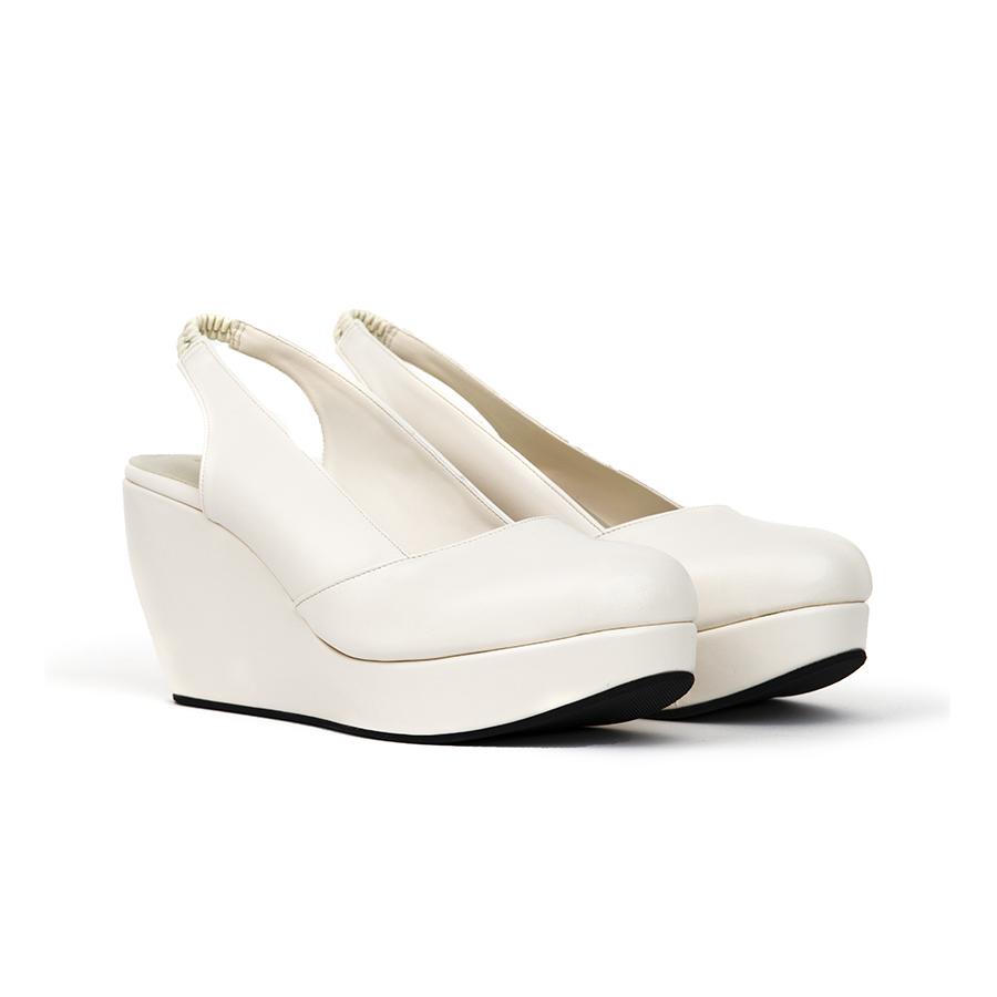 Reana Wedges Madre 35 Off White 