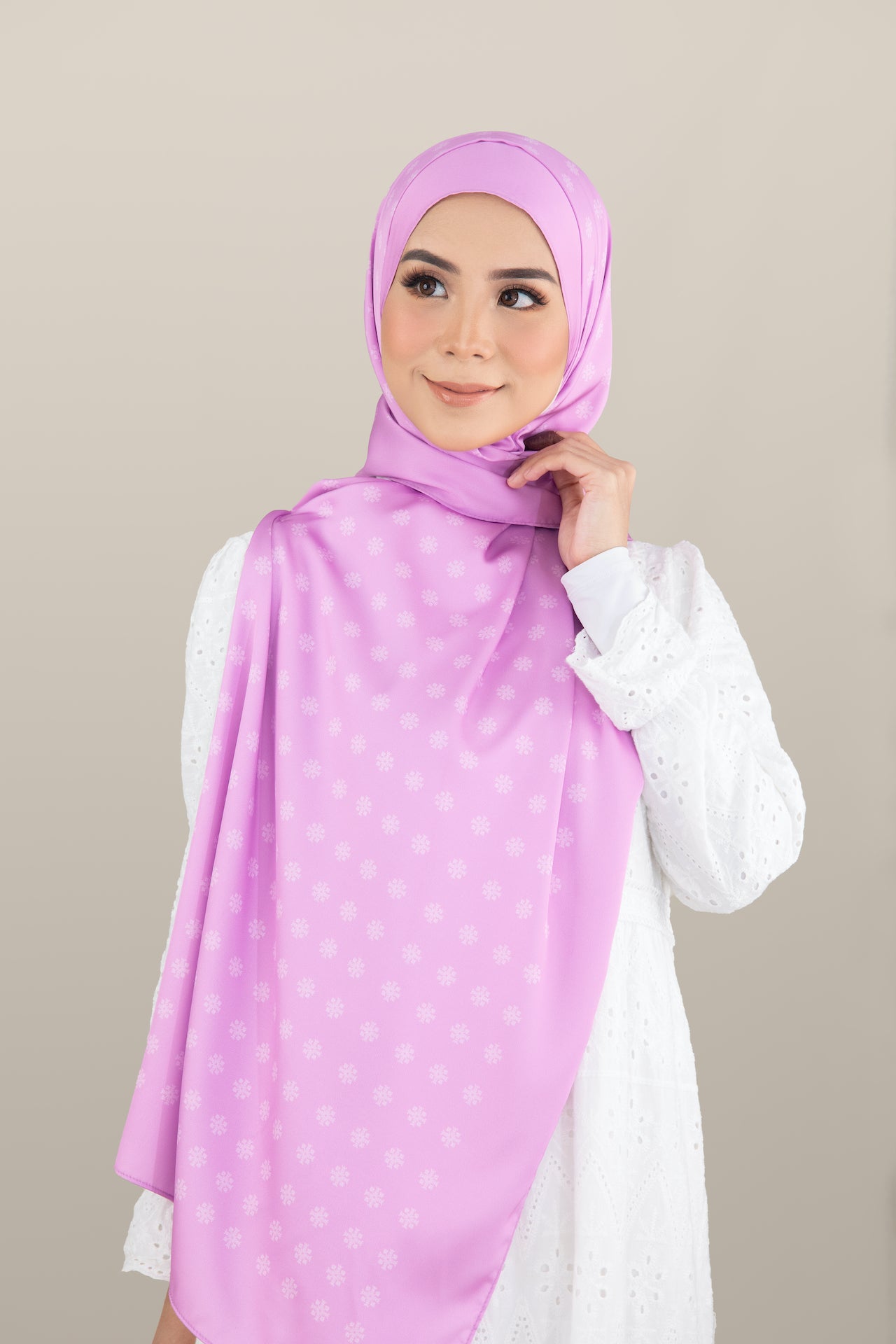 Eevie Premium Shawl - Violet