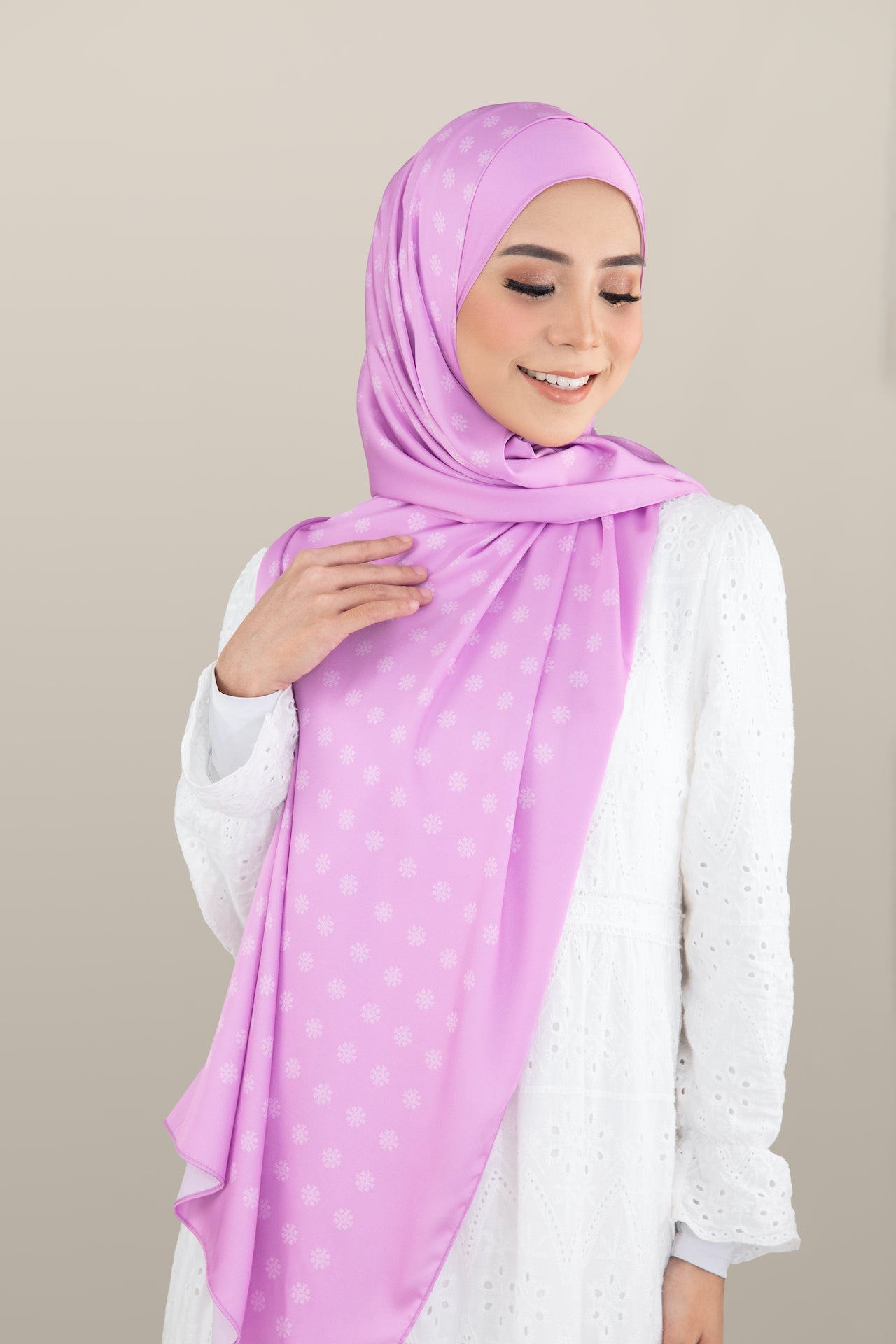 Eevie Premium Shawl - Violet