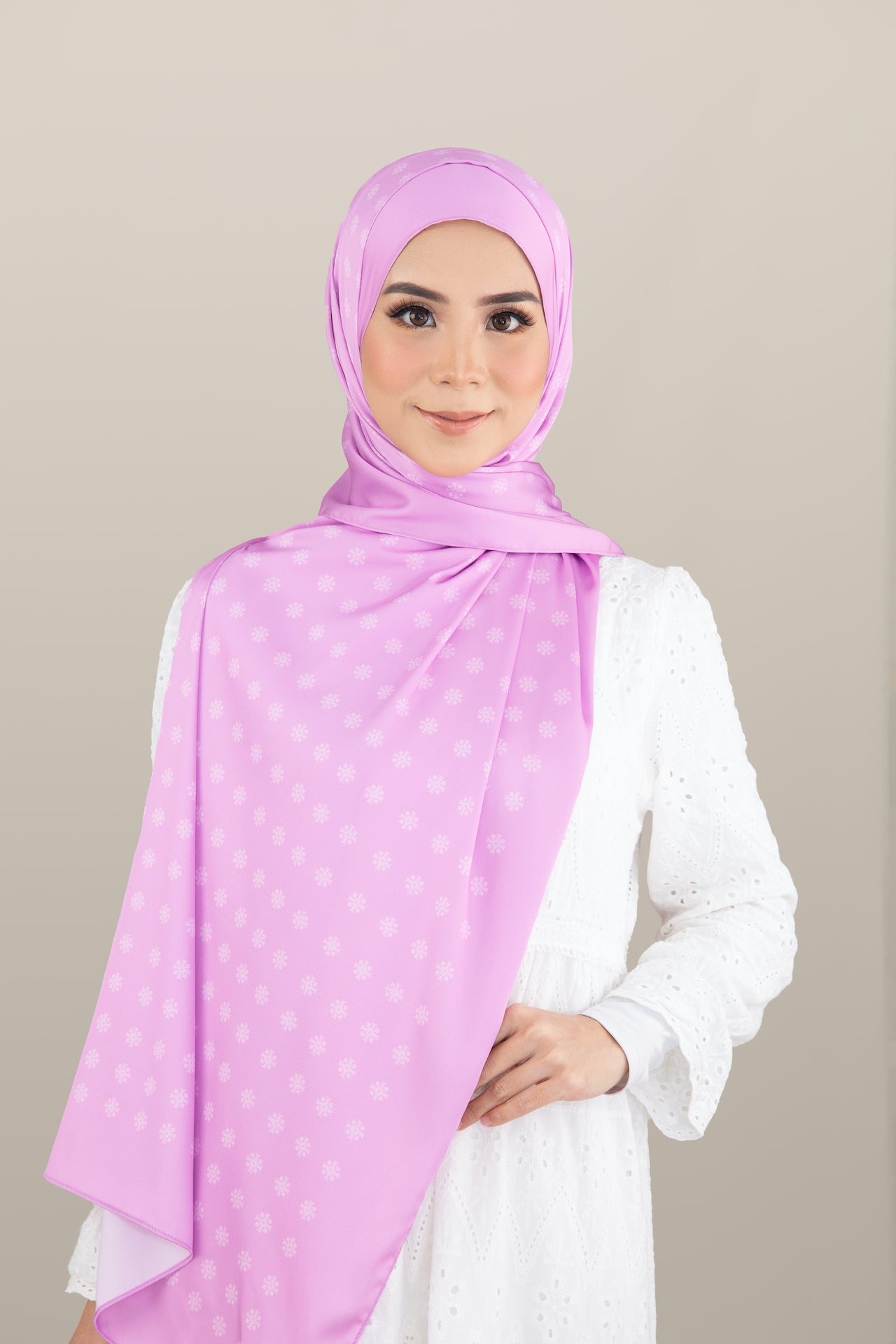 Eevie Premium Shawl - Violet