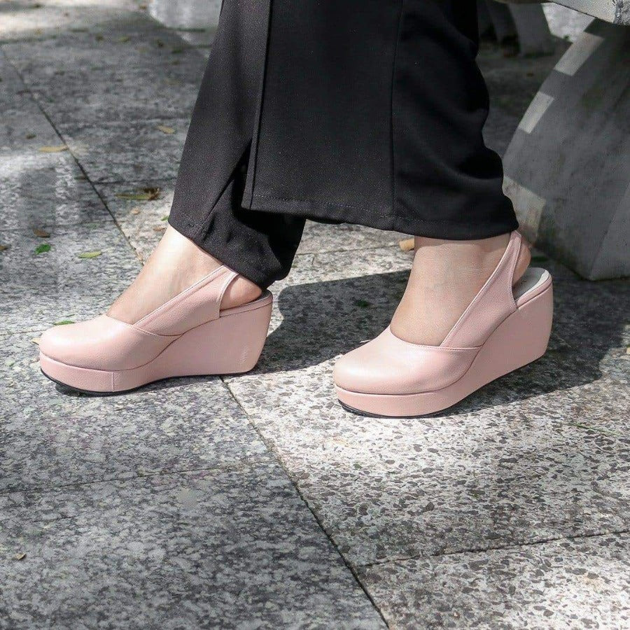 Reana Wedges Madre Collection 35 Soft Pink 